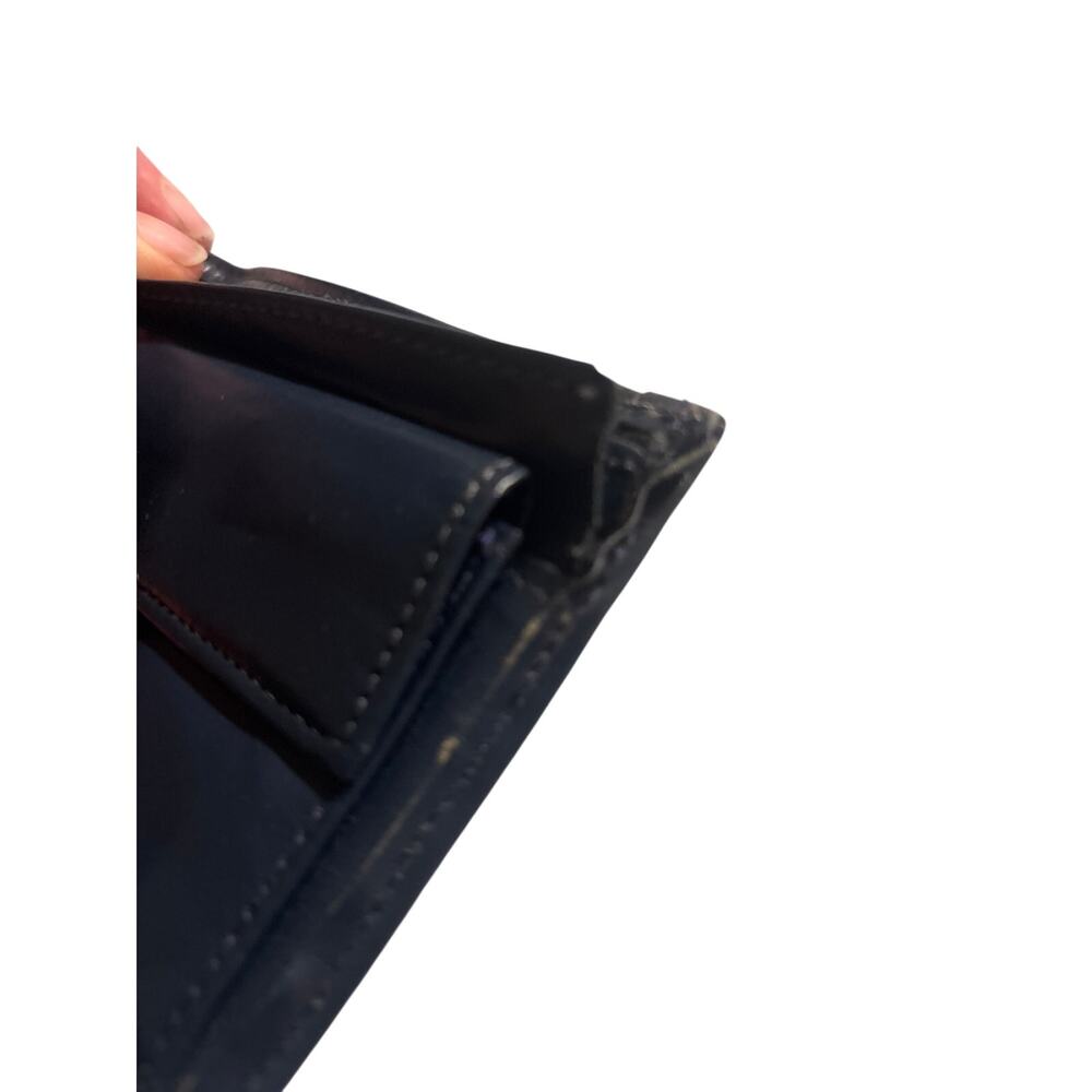 Christian Dior Oblique Jacquard Bifold Wallet Canvas Cowhide Trotter Monogram - Picture 6 of 6